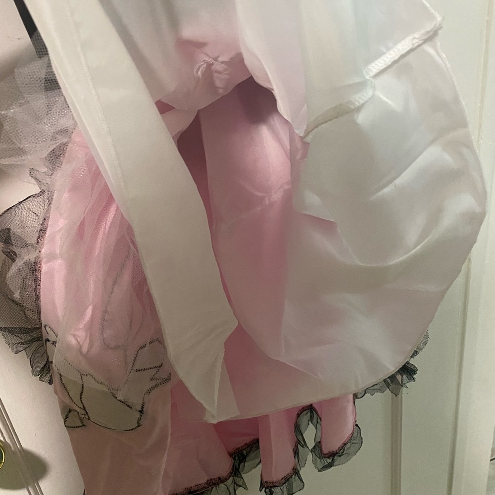 Miss Sock Hop 50s Pink Black Dress Belt Child Costume Halloween Girl* - Picture 8 of 13